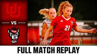 Utah vs. NC State Full Match Replay | 2023 ACC Women’s Soccer