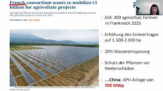 Vortrag: Innovative Photovoltaik Nutzungssysteme