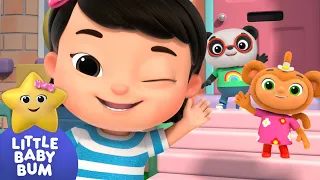 This is the Way We Say Hello⭐ Mia's Learning Time! Little Baby Bum - Nursery Rhymes for Babies | LBB