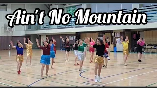 Ain't No Mountain Line Dance |수요반Demo | High Beginner |Choreo: Karl-Harry Winson