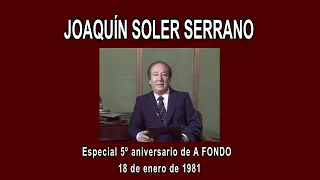 Especial 5º aniversario de A FONDO  - 18 de enero de 1981 - EDICIÓN RESTAURADA - 53 min.- 2022