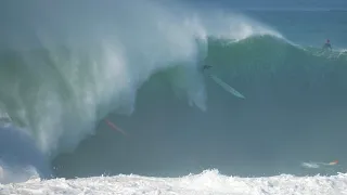 DESTROYED AT XL BLACKS BEACH (Biggest Swell in 20 years)