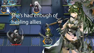 Gavial The Invincible vs All Bosses! | Arknights CN