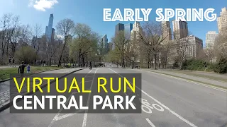 Central Park Virtual Run: Great Treadmill Scenery for Running or Walking in the New York City Park