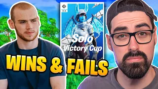 Solo Victory Cup Wins & Fails - Mongraal, Moneymaker, MrSavage, Vico | AussieAntics Highlights