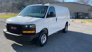 2019 GMC SAVANA CARGO VAN WORK VAN 2500