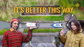 Travelling with TWO Tiny Narrowboats! | Visiting ABANDONED Canals | EP79