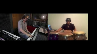 Tony Padilla - Funk groove  practice 4-5-20 LP Gear  #musiclifecontambor