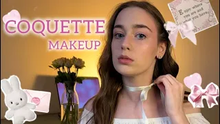 COQUETTE MAKEUP🎀| трендовий макіяж кокетки з PINTEREST🍬💝