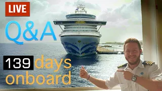 🛳 Cruise ships left IN PORT - LIVE Q&A