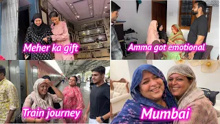 Beti khala bhi mumbai ja rahi hai || Sunny ki Ammi Rone lagi 😢 | vlog