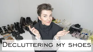 Finally DECLUTTERING MY SHOES!! Organizing / Edgy Minimalist / Women's Boots / Emily Wheatley