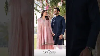 Yumna Zaidi and Wahaj Ali Photoshoot | Maria B ready-to-wear Eid Collection | Maria B Pehli Nazar