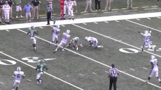 Tulane Football highlights vs. North Texas, 10/5/13