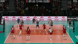 Volleyball Serbia - Poland 3:2 World Championships Quarter Final Match FULL