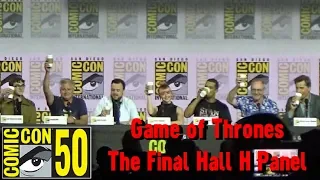 Game of Thrones Final Hall H Panel - San Diego Comic Con 2019