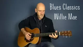 Blues guitar lesson - Willie Mae