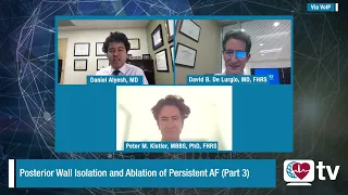 Heart Rhythm TV Update: Posterior Wall Isolation and Ablation of Persistent AF (Part 3)