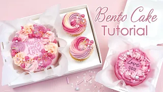 Making Mini Bento Cakes - Cake Decorating Tutorial