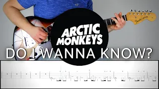 ARCTIC MONKEYS - DO I WANNA KNOW? | Guitar Cover Tutorial (FREE TAB)