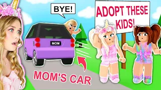 OUR PARENTS GAVE US UP FOR ADOPTION IN BROOKHAVEN! (ROBLOX)