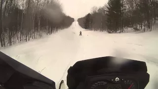 Ski-Doo 600RS & 800 Backcountry Powerline Riding!