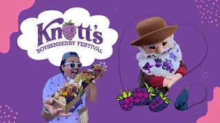 Knotts Boysenberry Festival Vlog