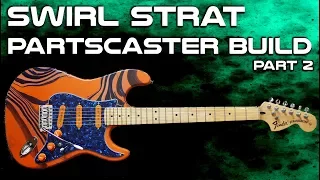 Swirl Strat 'Partscaster' Guitar Build - Part 2