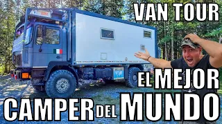 😱 TREMENDO‼️ Cómo es VIAJAR por el MUNDO en un CAMION INTELIGENTE 🌎 Van tour CAMPER MAN 🚛 Stepsover