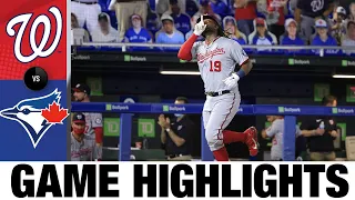 Nationals vs. Blue Jays Game Highlights (4/28/21) | MLB Highlights