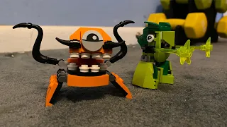 SpongeBob “Nasty Patty” recreated with Lego Mixels