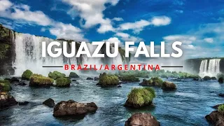 IGUAZU FALLS - Brazil/Argentina (4K UHD) - Relaxing Music With Beautiful Nature Videos