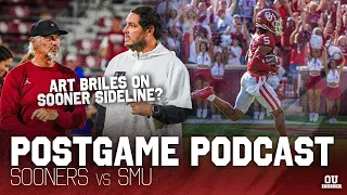 Art Briles at Owen Field? Oklahoma Beats SMU 28-11 | Postgame Podcast