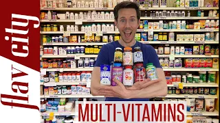 The BEST Quality Multivitamins For Men, Women, & Kids