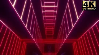 Red Wire Tunnel Loop Stock Motion Graphics