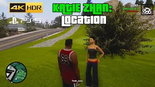 Where to find 'Katie Zhan' on GTA: San Andreas (Remastered) - 4K60FPS PS5.