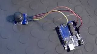 How to connect and use an Analog Joystick with an Arduino - Tutorial