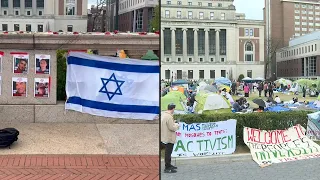 Pro-Palestinian protests continue at Columbia University | AFP