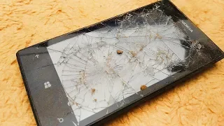 Restoration Microsoft's heavily damaged old phone| Restore phone running windows phone system