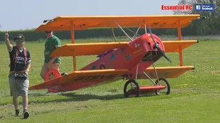 WORLD’S LARGEST RC 65% SCALE Fokker DR.I DREIDECKER/TRIPLANE [*UltraHD and 4K*]