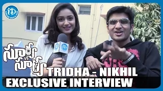 Nikhil Siddharth and Tridha Choudhury Exclusive Interview | Surya Vs Surya Rising on March 5th