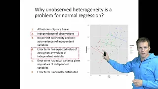 Unobserved heterogeneity