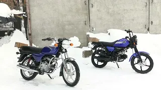 Мотоцикл BAJAJ BOXER 100 ES. Самый дешевый Боксер. Обзор.