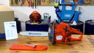 Chainsaw Husqvarna 130 UNBOXING!New in Europe !!!