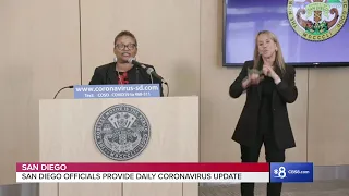 San Diego County officials provide daily coronavirus update - March 23, 2020