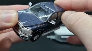 1/64 Greenlight Ram 3500 Laramie & Aerovault Trailer Unboxing