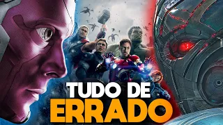 TUDO de ERRADO com VINGADORES: ERA DE ULTRON