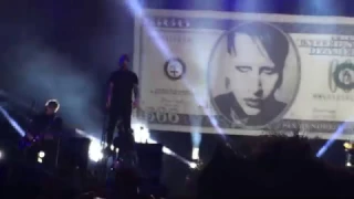 Marilyn Manson - "Sweet Dreams" live at Sao Paulo, Brazil (Maximus Festival - Interlagos) 09/07/2016