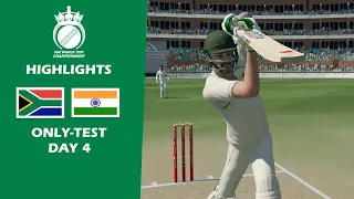 South Africa v India - Only-Test Day 4 2024 | DP World Wanderers (Johannesburg) | Gaming Series