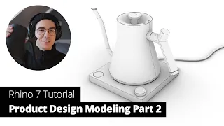 Rhino 7 Product Design Modeling Tutorial Part 2